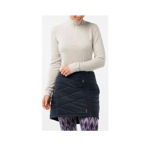 Smartwool Smartloft 60 Insulated Quilted full zip Mini Skirt Black S Gorpcore